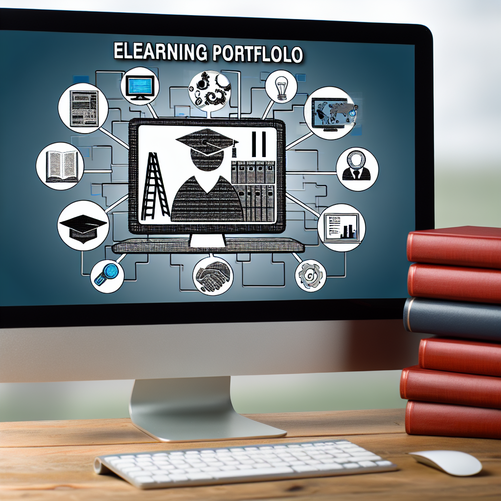 An engaging visual of a professional eLearning por